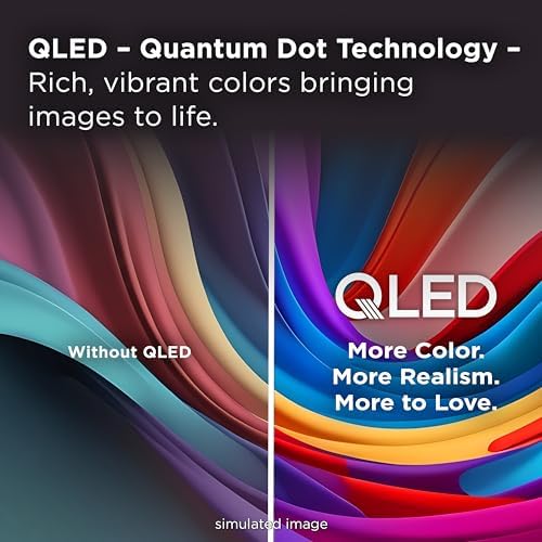 TCL Amazon Exclusive 75 Inch Class T7 Series   4K QLED HDR Lag Free Smart Google TV   75T7  2025 Model   120Hz 144Hz High Brightness  Dolby Atmos  Alexa Voice Remote AI Streaming Gaming Television