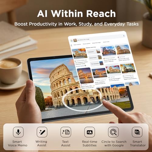 TCL NXTPAPER 11 Plus Android Tablet  11 5 120Hz 2 2K Drawing Pad & Digital Notebook  4096 Level Stylus & Flip Case Included  NXTPAPER 4 0 Display  AI Tools  8 8GB RAM  256GB Storage  8000mAh Battery