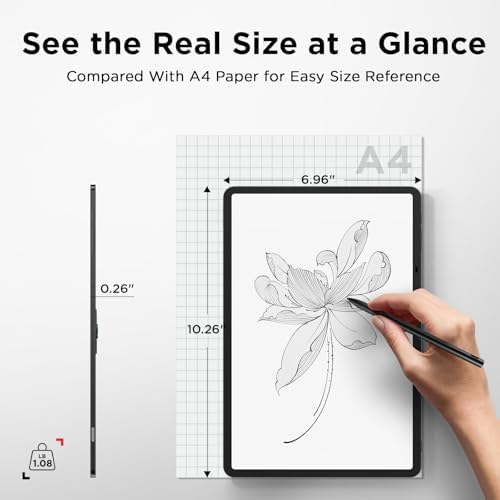 TCL NXTPAPER 11 Plus Android Tablet  11 5 120Hz 2 2K Drawing Pad & Digital Notebook  4096 Level Stylus & Flip Case Included  NXTPAPER 4 0 Display  AI Tools  8 8GB RAM  256GB Storage  8000mAh Battery