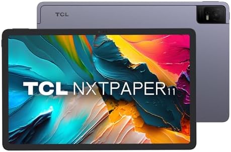 TCL NXTPAPER 11  2023 Android 13 Tablet 11 inch  6GB RAM   256GB  2K Full HD  Paperfeel Screen Tablet Wi Fi Version  8000mAh Battery  US Version  Purple
