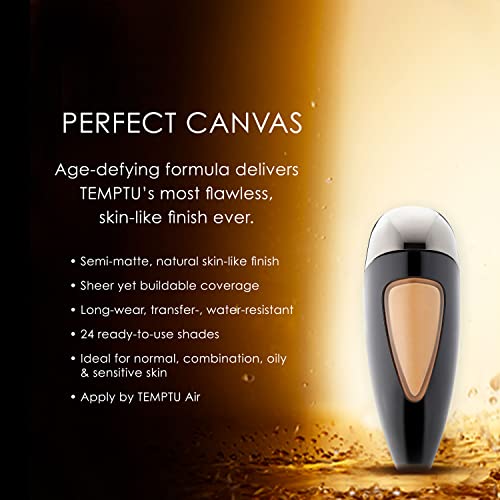 TEMPTU Air Airbrush Starter Kit  Cordless Professional At Home Airbrush Makeup Travel Friendly Anti Aging  Long Wear  Buildable Foundation For Healthy Skin