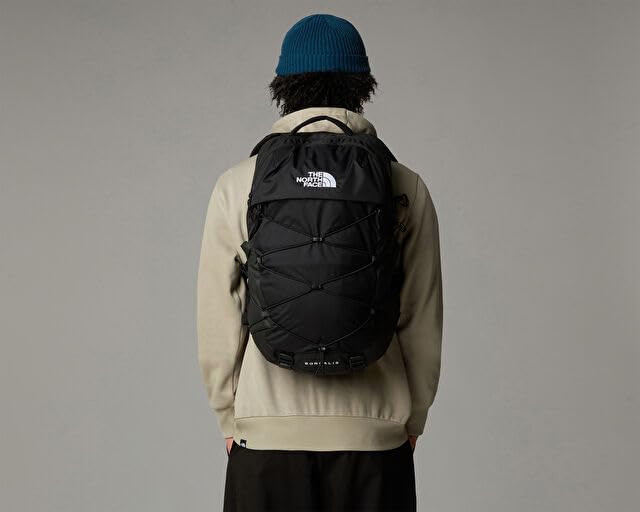 THE NORTH FACE Borealis Commuter Laptop Backpack   Water Repellent Finish  16 Laptop Sleeve  Large Main Compartment for Everyday Carry  TNF Black/TNF Black NPF  One Size