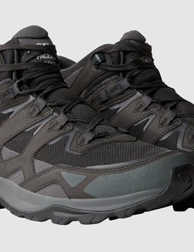 THE NORTH FACE Mens Hedgehog 3 Mid Waterproof Hiking Boot   Ripstop Leather Upper  Rubber Outsole