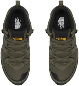 THE NORTH FACE Mens Hedgehog 3 Mid Waterproof Hiking Boot   Ripstop Leather Upper  Rubber Outsole