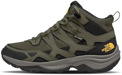 THE NORTH FACE Mens Hedgehog 3 Mid Waterproof Hiking Boot   Ripstop Leather Upper  Rubber Outsole