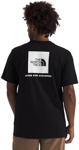 THE NORTH FACE Mens Core Box NSE Short Sleeve Tee   Branded T shirt With a Ribbed Collar