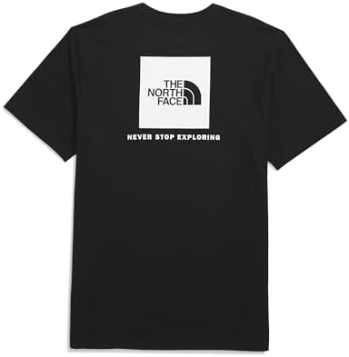 THE NORTH FACE Mens Core Box NSE Short Sleeve Tee   Branded T shirt With a Ribbed Collar