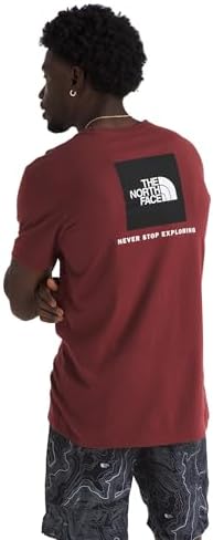 THE NORTH FACE Mens Core Box NSE Short Sleeve Tee   Branded T shirt With a Ribbed Collar