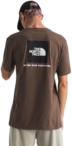 THE NORTH FACE Mens Core Box NSE Short Sleeve Tee   Branded T shirt With a Ribbed Collar