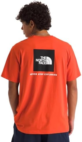THE NORTH FACE Mens Core Box NSE Short Sleeve Tee   Branded T shirt With a Ribbed Collar