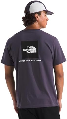 THE NORTH FACE Mens Core Box NSE Short Sleeve Tee   Branded T shirt With a Ribbed Collar