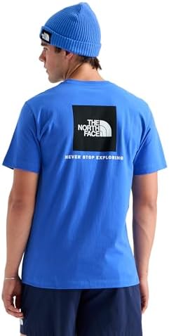THE NORTH FACE Mens Core Box NSE Short Sleeve Tee   Branded T shirt With a Ribbed Collar