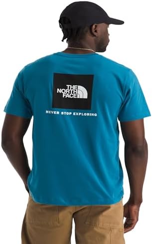 THE NORTH FACE Mens Core Box NSE Short Sleeve Tee   Branded T shirt With a Ribbed Collar