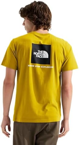 THE NORTH FACE Mens Core Box NSE Short Sleeve Tee   Branded T shirt With a Ribbed Collar