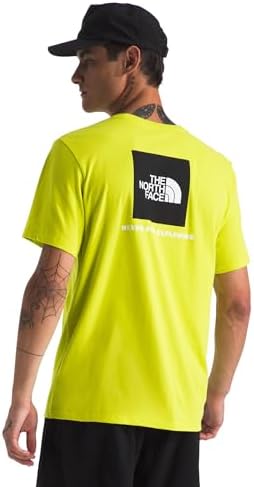 THE NORTH FACE Mens Core Box NSE Short Sleeve Tee   Branded T shirt With a Ribbed Collar