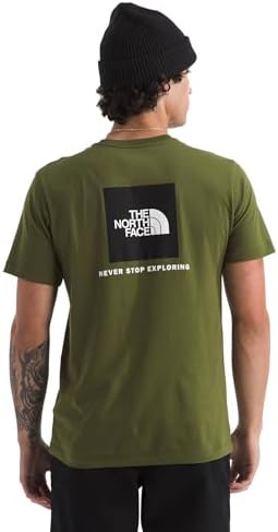 THE NORTH FACE Mens Core Box NSE Short Sleeve Tee   Branded T shirt With a Ribbed Collar