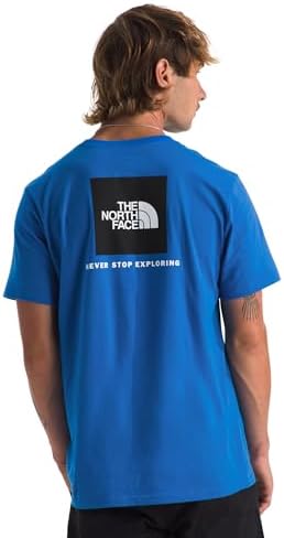 THE NORTH FACE Mens Core Box NSE Short Sleeve Tee   Branded T shirt With a Ribbed Collar