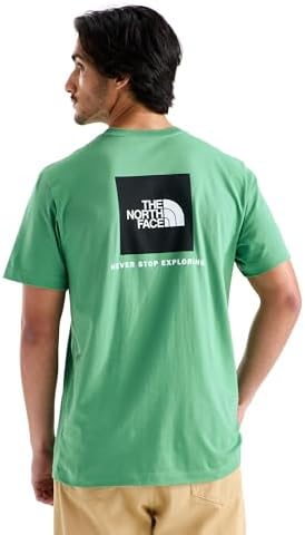 THE NORTH FACE Mens Core Box NSE Short Sleeve Tee   Branded T shirt With a Ribbed Collar