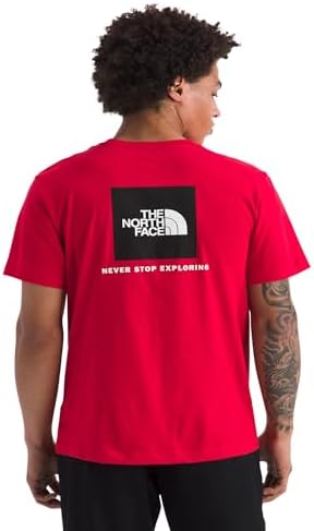 THE NORTH FACE Mens Core Box NSE Short Sleeve Tee   Branded T shirt With a Ribbed Collar