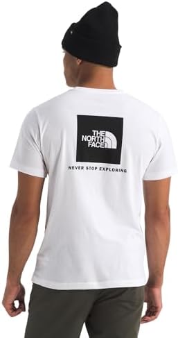 THE NORTH FACE Mens Core Box NSE Short Sleeve Tee   Branded T shirt With a Ribbed Collar