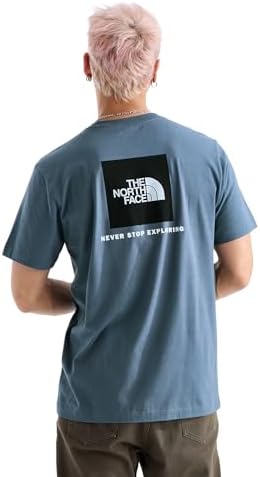 THE NORTH FACE Mens Core Box NSE Short Sleeve Tee   Branded T shirt With a Ribbed Collar