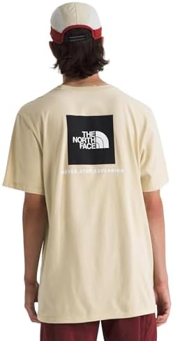 THE NORTH FACE Mens Core Box NSE Short Sleeve Tee   Branded T shirt With a Ribbed Collar