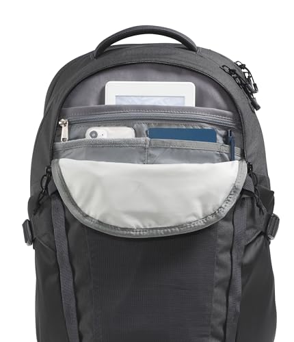 THE NORTH FACE Recon Everyday Laptop Backpack   Daypack with Water Repellent Finish  16 Laptop Sleeve  2 Water Bottle Pockets  Asphalt Grey Light Heather/TNF Black NPF  One Size