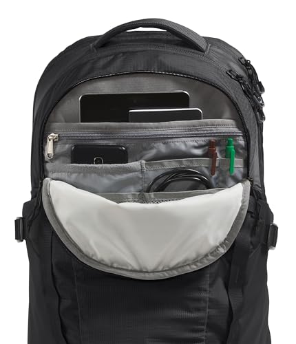 THE NORTH FACE Recon Everyday Laptop Backpack   Daypack with Water Repellent Finish  16 Laptop Sleeve  2 Water Bottle Pockets  TNF Black/TNF Black NPF  One Size