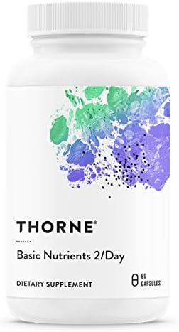 THORNE   Wellness Essentials Bundle   Omega 3 & Multivitamin Combo   Super EPA & Basic Nutrients 2/Day   30 Servings