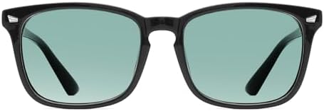 TIJN Gaming Glasses Blue Light Blocking Glasses for Women Men Nerd Eyeglasses Screen Fatigue Anti UV Glare  Black