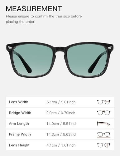 TIJN Gaming Glasses Blue Light Blocking Glasses for Women Men Nerd Eyeglasses Screen Fatigue Anti UV Glare  Black