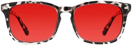 TIJN Gaming Glasses Blue Light Blocking Glasses for Women Men Nerd Eyeglasses Screen Fatigue Anti UV Glare  Black