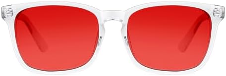 TIJN Gaming Glasses Blue Light Blocking Glasses for Women Men Nerd Eyeglasses Screen Fatigue Anti UV Glare  Black