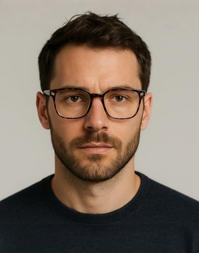 TIJN Gaming Glasses Blue Light Blocking Glasses for Women Men Nerd Eyeglasses Screen Fatigue Anti UV Glare  Black