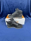 TIMBERLAND WOMEN S EURO HIKER MID HIKER BLACK NUBUCK Size 9 0457