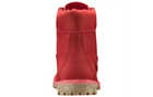Talla 8 - TIMBERLAND BOTA IMPERMEABLE DE CUERO PREMIUM DE 6 PULGADAS PARA MUJER, COLOR ROJO RUBÍ, LIMITADA, A1JGJ