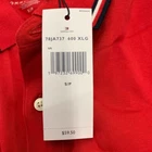 TOMMY HILFIGER Short Sleeve Performance Pique Polo Shirt Men s Size S