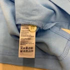 TOMMY HILFIGER Signature Tipped Cotton Polo Shirt Men s Size S Blue