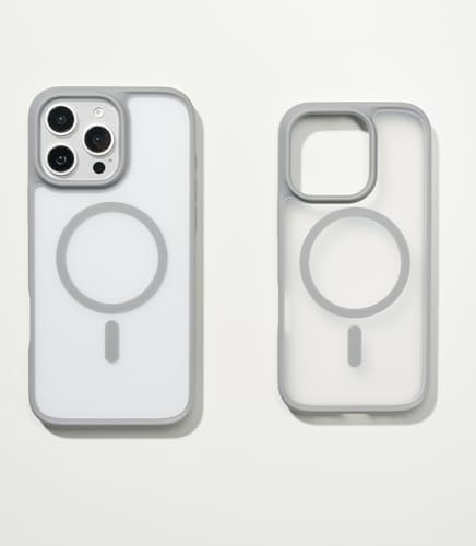 TORRAS Stronger Magnetic & Anti Yellowing for iPhone 17 Pro Max Case Clear  Fit for MagSafe  Military Grade Drop Protection  Camera Control  DIY Button  Slim for iPhone 17 Pro Max Case Diamond Clear