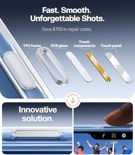 TORRAS Funda magnética azul para iPhone 17 Pro Max con soporte, [compatible con MagSafe] [probada en caídas de grado militar] Control de cámara, funda translúcida delgada de borde suave para iPhone 17