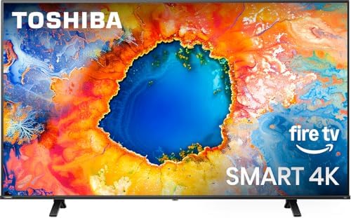 TOSHIBA 55 inch Class C350 Series LED 4K UHD Smart Fire TV with Voice Remote with Alexa  55C350NU