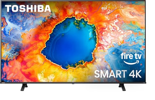 TOSHIBA 75 inch Class C350 Series LED 4K UHD Smart Fire TV with Voice Remote with Alexa  75C350NU 