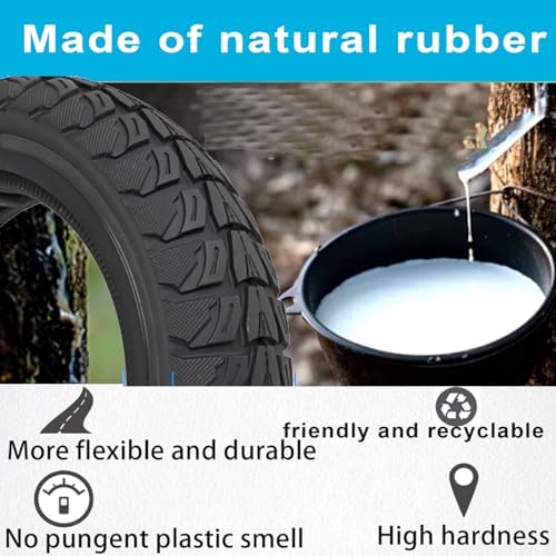 TOUBEUU Solid Tires 8 5x2 Inches for Electric Scooter  50/75 6 1 Off Road Replacement Wheels  Rubber Tyre 8 1/2 for Gotrax GXL V2/XR/APEX & Xiaomi M365/M365 Pro/Pro 2/1S and All 8 5 Scooter  2PCS 