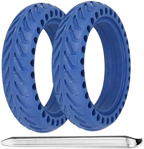 TOUBEUU Solid Tires 8 5x2 Inches for Electric Scooter  50/75 6 1 Off Road Replacement Wheels  Rubber Tyre 8 1/2 for Gotrax GXL V2/XR/APEX & Xiaomi M365/M365 Pro/Pro 2/1S and All 8 5 Scooter  2PCS 