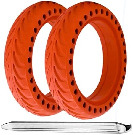 TOUBEUU Solid Tires 8 5x2 Inches for Electric Scooter  50/75 6 1 Off Road Replacement Wheels  Rubber Tyre 8 1/2 for Gotrax GXL V2/XR/APEX & Xiaomi M365/M365 Pro/Pro 2/1S and All 8 5 Scooter  2PCS 