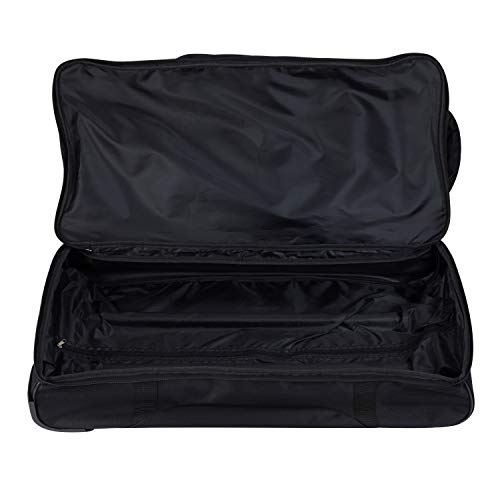 TPRC Sierra Madre II Upright Rolling Duffel Bag  Black/Gray  36 Inch