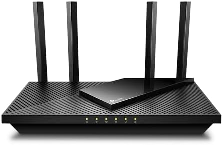 TP Link AX1800 WiFi 6 Router  Archer AX21    Dual Band Wireless Internet  Gigabit  Easy Mesh  Works with Alexa   A Certified for Humans Device  Free Expert Support