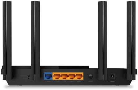 TP Link AX1800 WiFi 6 Router  Archer AX21    Dual Band Wireless Internet  Gigabit  Easy Mesh  Works with Alexa   A Certified for Humans Device  Free Expert Support