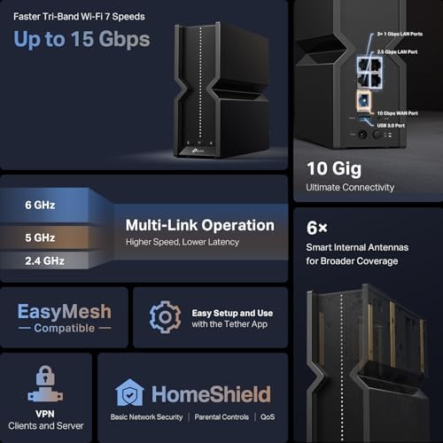 TP Link AX1800 WiFi 6 Router  Archer AX21    Dual Band Wireless Internet  Gigabit  Easy Mesh  Works with Alexa   A Certified for Humans Device  Free Expert Support