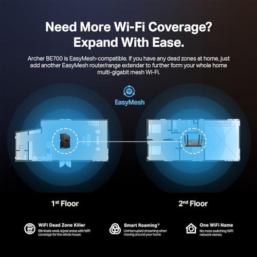 TP Link AX1800 WiFi 6 Router  Archer AX21    Dual Band Wireless Internet  Gigabit  Easy Mesh  Works with Alexa   A Certified for Humans Device  Free Expert Support